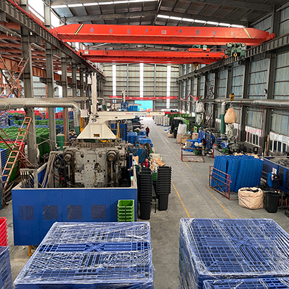 鑫豐潔塑料分類垃圾桶工廠車間